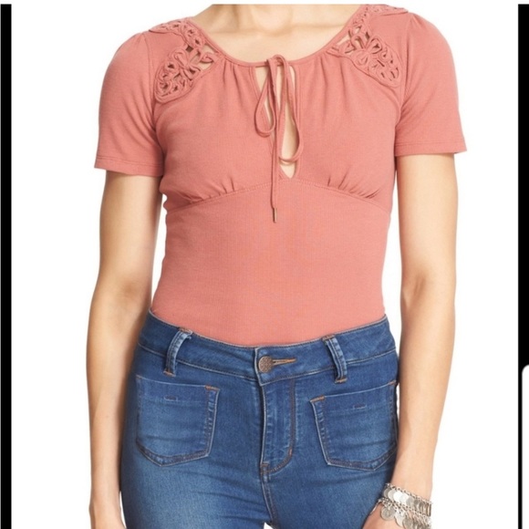Free People Pink Shirt - Picture 2 of 5